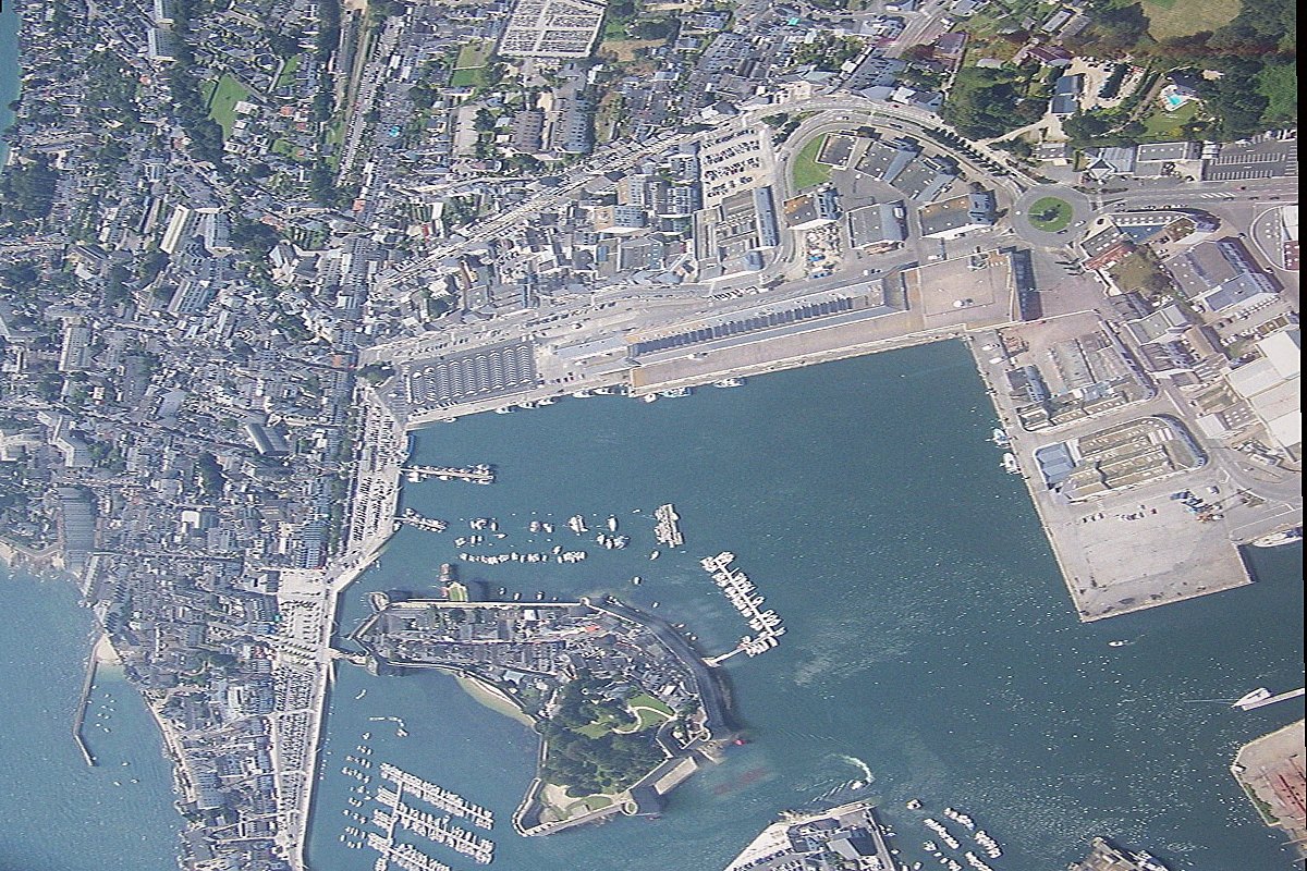 Concarneau — vue de la ville