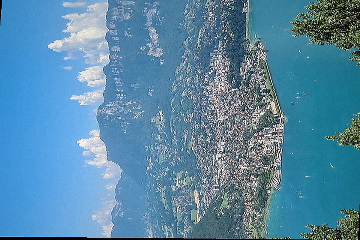Aix-les-Bains — vue de la ville