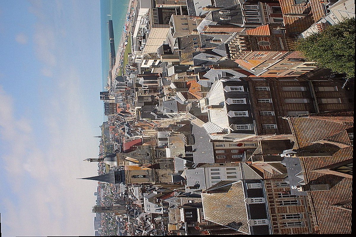 Dieppe — vue de la ville