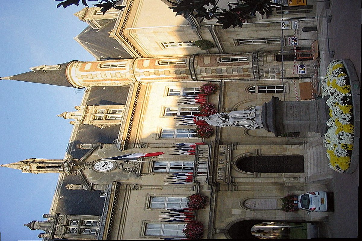 Melun — vue de la ville