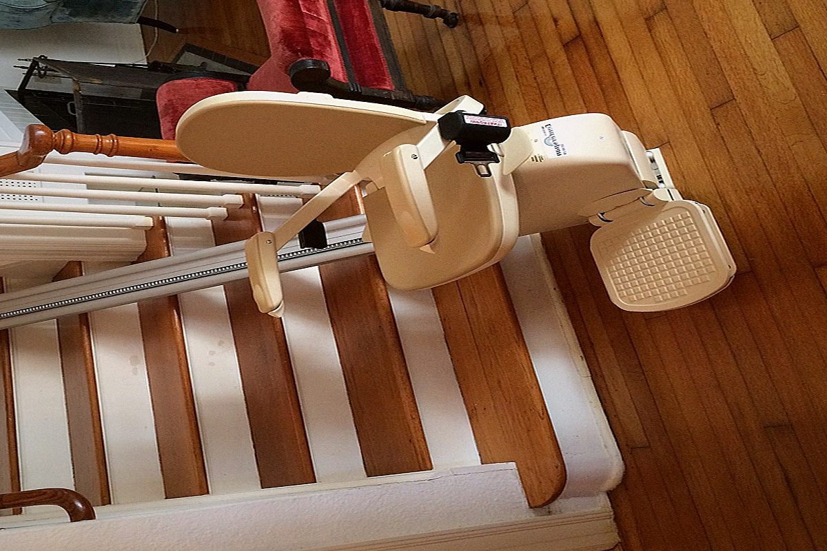 Monte escalier Var — photo installation