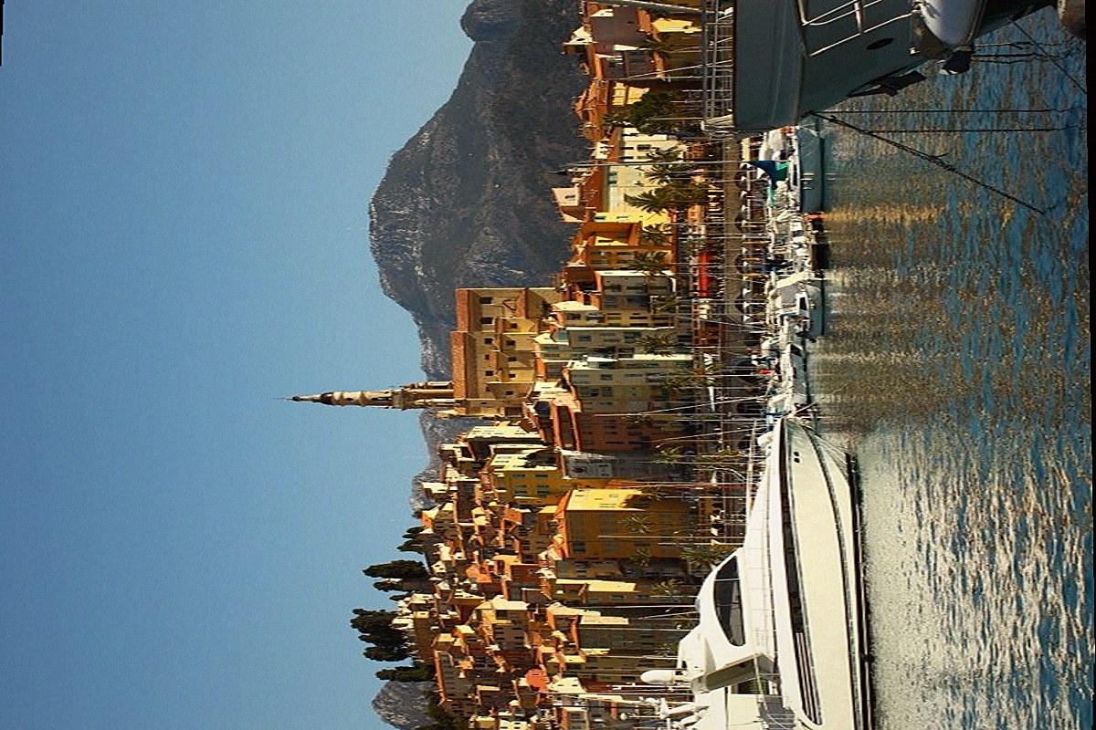 Menton — vue de la ville