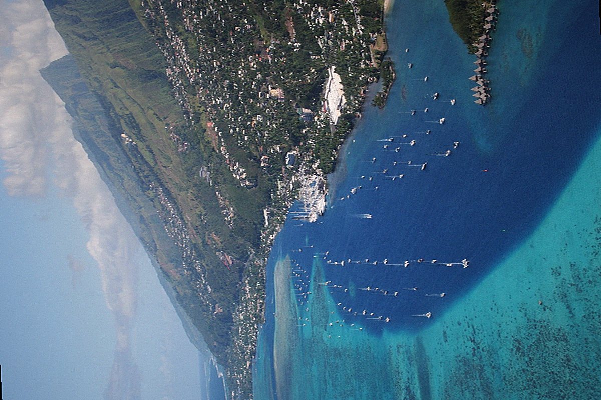 Papeete — vue de la ville