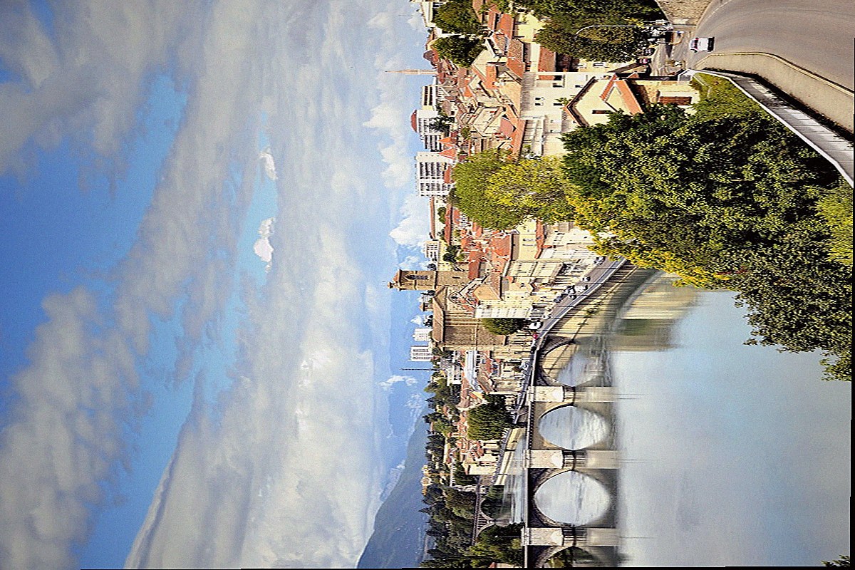 Romans-sur-Isère — vue de la ville